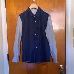 Men’s slim fit Korean style button up